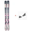 Ski K2 Mindbender 90C W 2023 + Fixations De Ski -Faction Shop Soldes k2 mindbender 90c w 2023