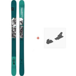 Ski Majesty Dirty Bear PRO 2024 + Fixations De Ski