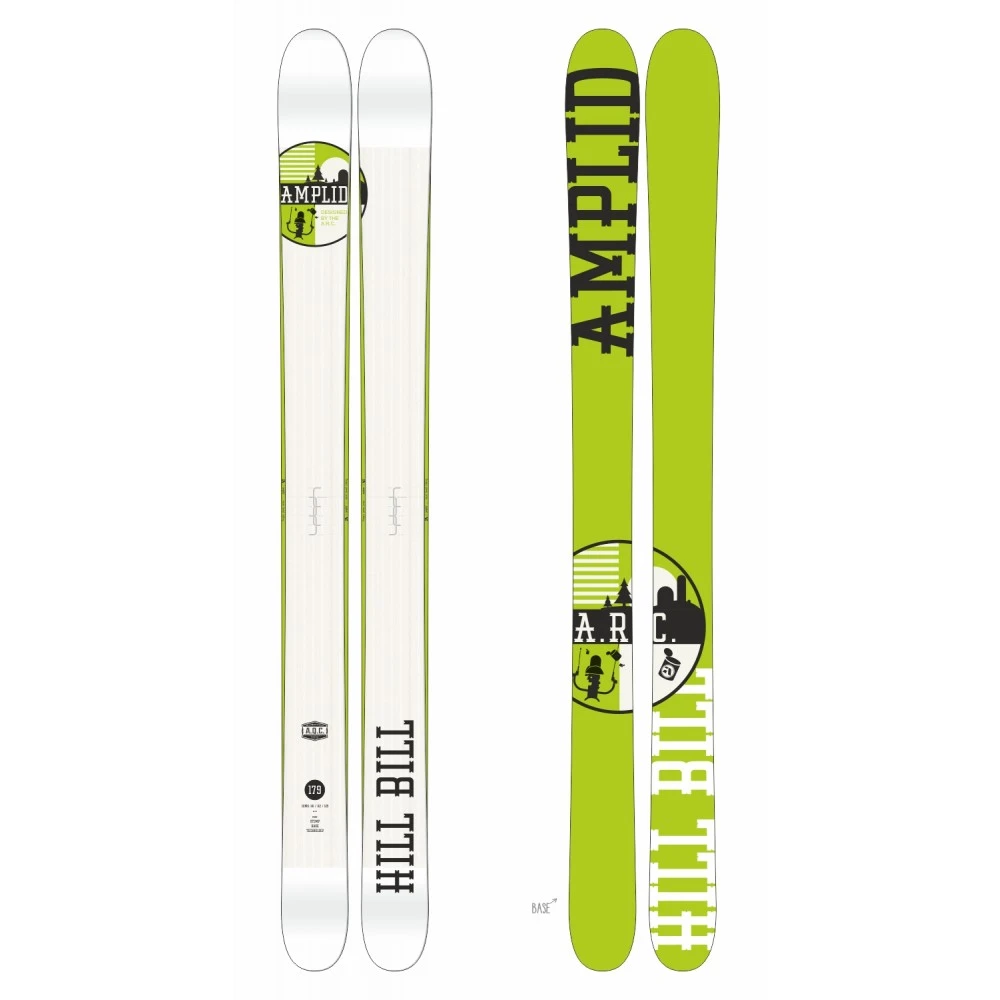 Ski Amplid The Hill Bill 2015 + Fixation De Ski 4 Ski Amplid The Hill Bill 2015 + Fixation De Ski – Image 2