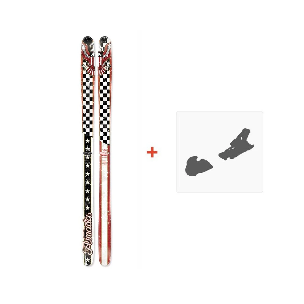 Ski Armada Halo 2 2014 + Fixation De Ski 3 Ski Armada Halo 2 2014 + Fixation De Ski