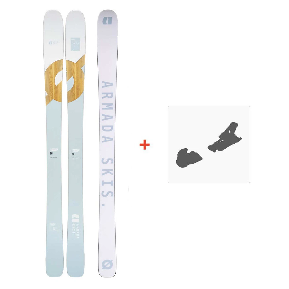 Ski Armada Stranger 2022 + Fixations De Ski 3 Ski Armada Stranger 2022 + Fixations De Ski