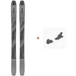Ski Atomic Backland 100 Grey 2021 + Fixations De Ski