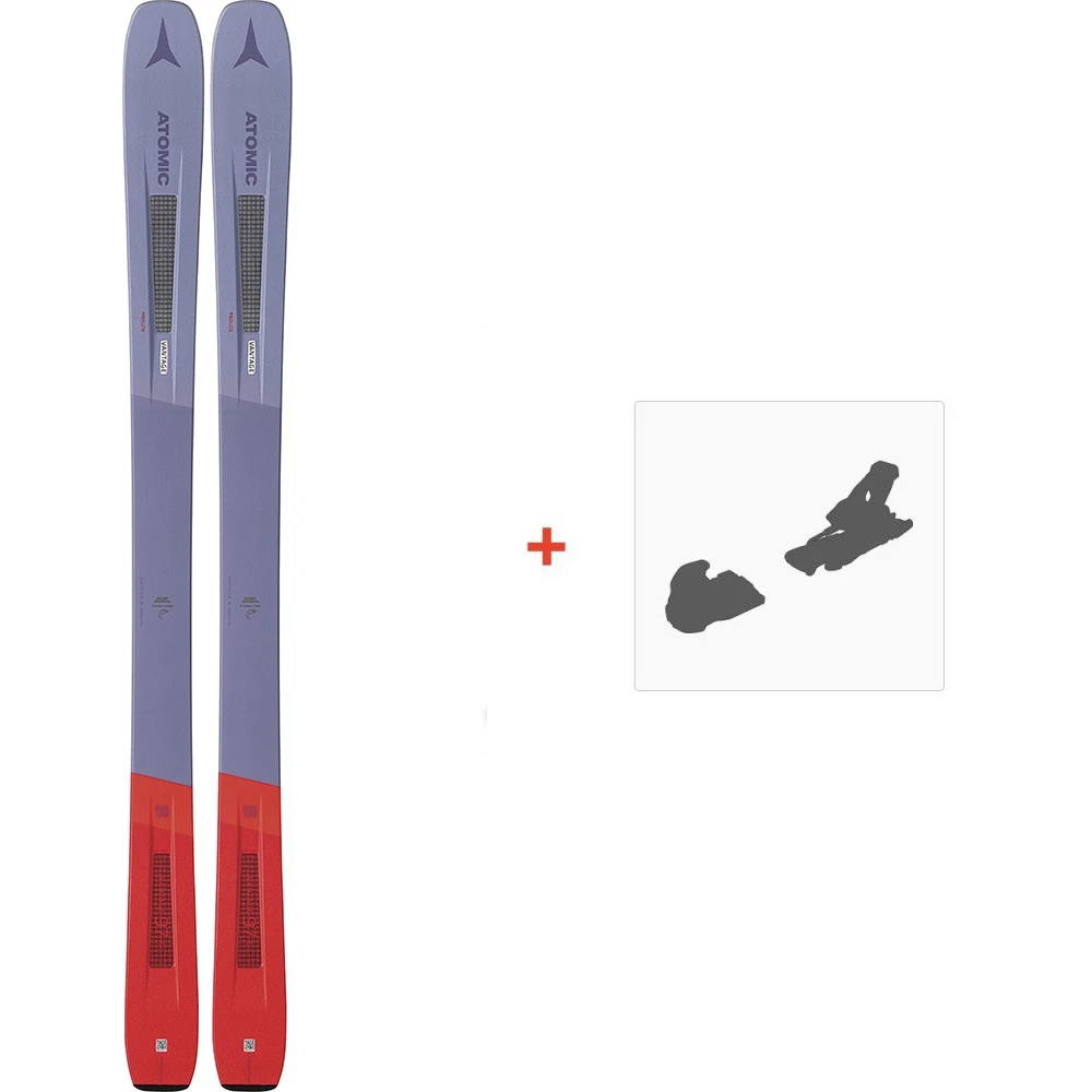 Ski Atomic Vantage WMN 97 C 2020 + Fixations De Ski 3 Ski Atomic Vantage WMN 97 C 2020 + Fixations De Ski