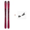 Ski Blizzard Black Pearl 97 Flat 2022 + Fixations De Ski