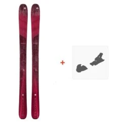 Ski Blizzard Black Pearl 97 Flat 2022 + Fixations De Ski
