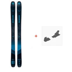 Ski Blizzard Rustler 10 Flat 2022 + Fixations De Ski