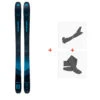 Ski Blizzard Rustler 10 Flat 2022 + Fixations De Ski Randonnée + Peaux