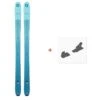 Ski Blizzard Zero G 95 Flat Blue 2021 + Fixations De Ski 1 Ski Blizzard Zero G 95 Flat Blue 2021 + Fixations De Ski -Faction Shop Soldes ski blizzard zero g 95 flat blue 2021 fixations de ski 1