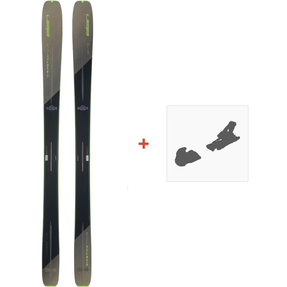 Ski Elan Ripstick Tour 94 2023 + Fixations De Ski 3 Ski Elan Ripstick Tour 94 2023 + Fixations De Ski