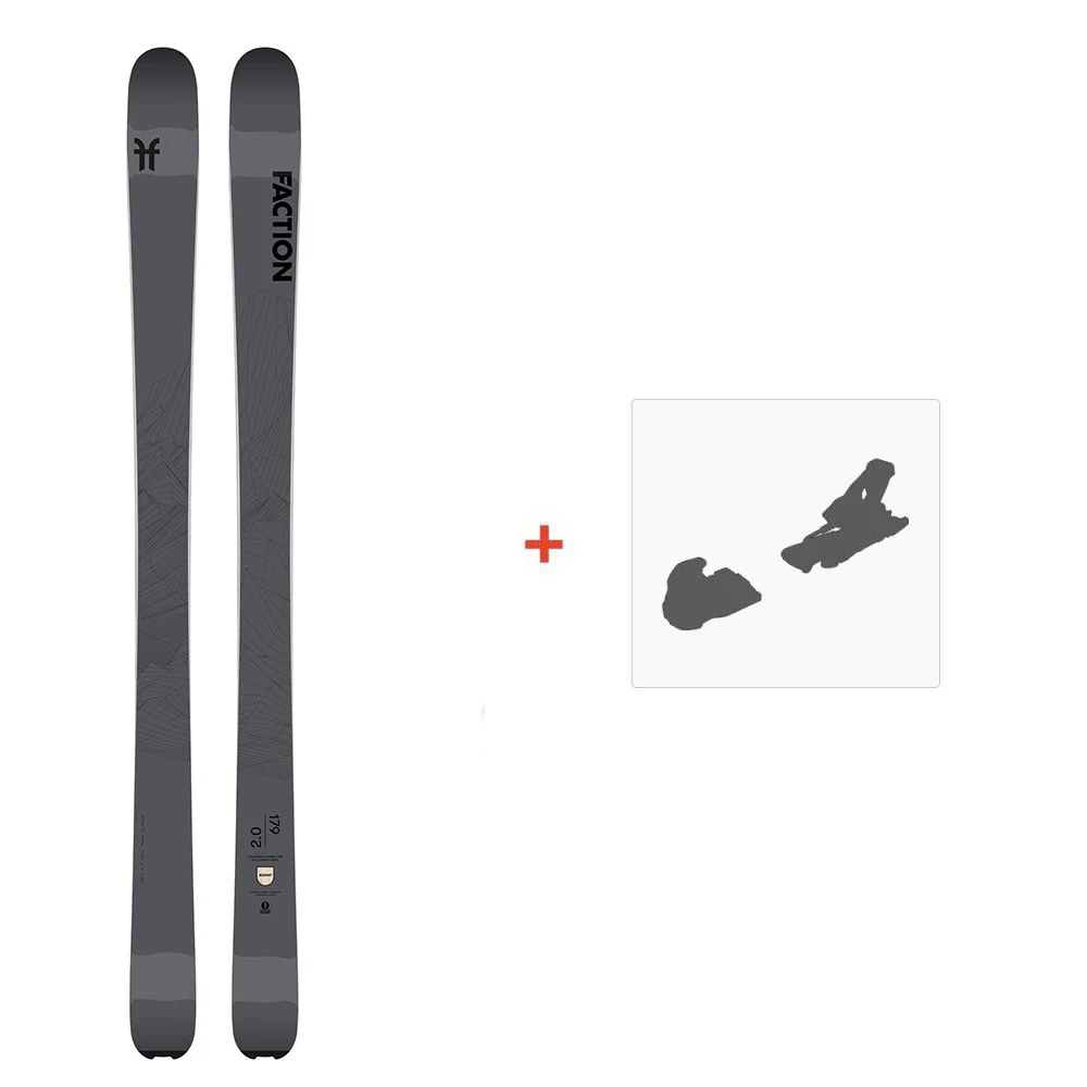 Ski Faction Agent 2.0 2022 + Fixations De Ski 3 Ski Faction Agent 2.0 2022 + Fixations De Ski
