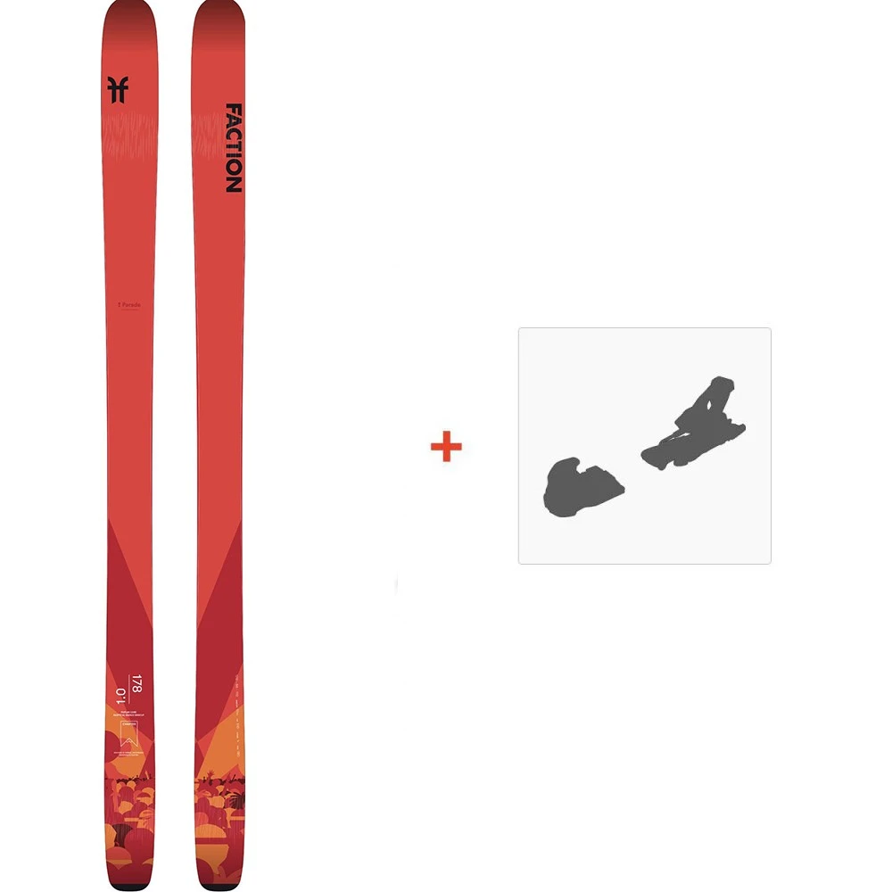 Ski Faction Chapter 1.0 2020 + Fixations De Ski 3 Ski Faction Chapter 1.0 2020 + Fixations De Ski