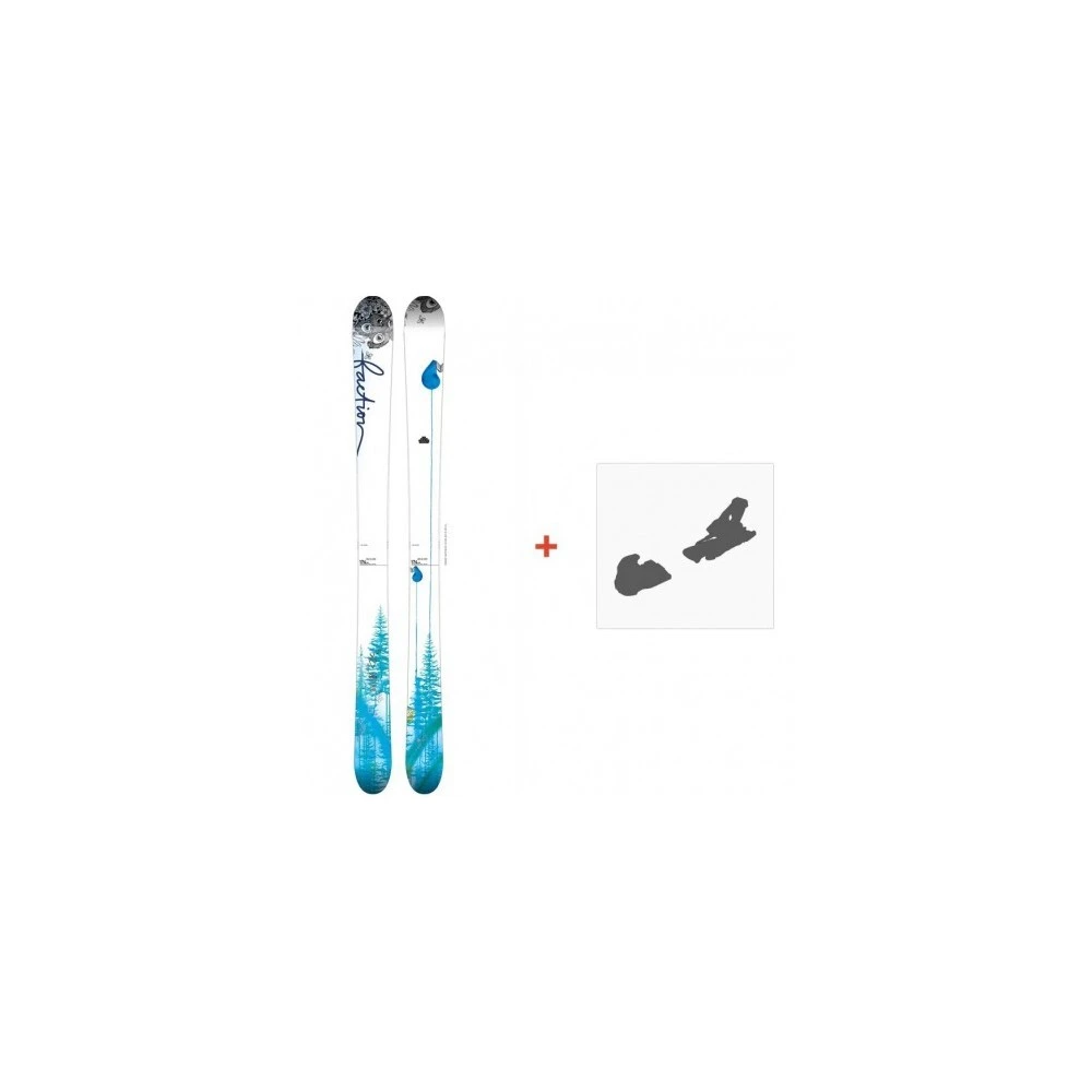 Ski Faction Supertonic 2015 + Fixation De Ski 3 Ski Faction Supertonic 2015 + Fixation De Ski