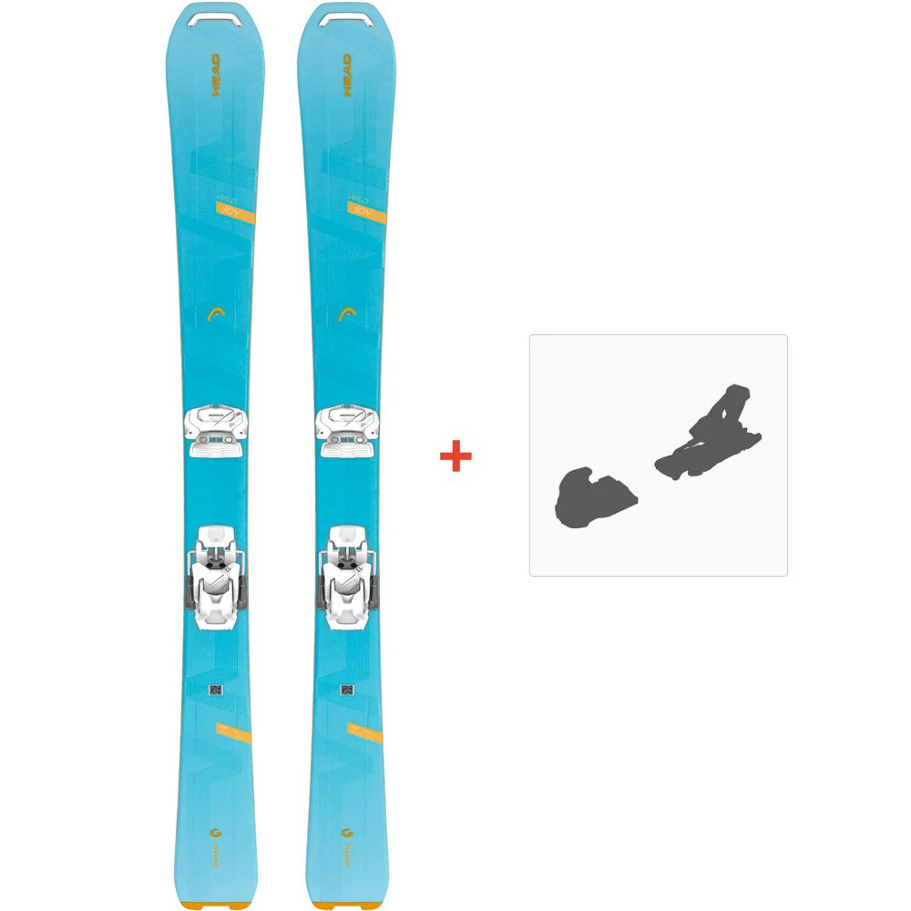 Ski Head Wild Joy 2019 + Fixation De Ski 4 Ski Head Wild Joy 2019 + Fixation De Ski – Image 2