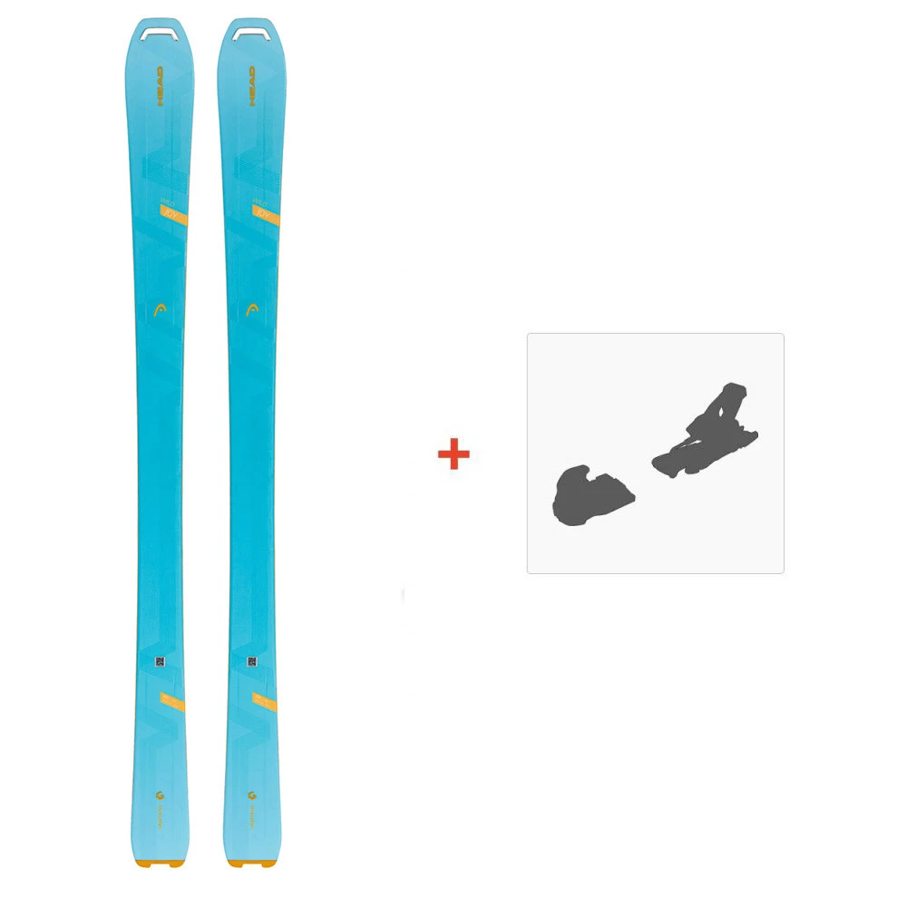 Ski Head Wild Joy 2019 + Fixation De Ski 3 Ski Head Wild Joy 2019 + Fixation De Ski