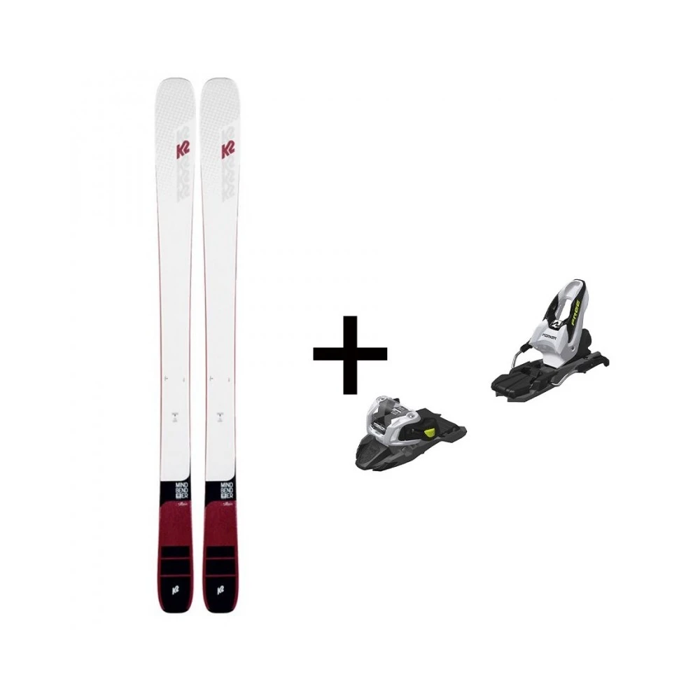Ski K2 Mindbender 90 C Alliance + Free Ten Quikclik 2020 3 Ski K2 Mindbender 90 C Alliance + Free Ten Quikclik 2020