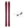 Ski Salomon N QST 106 2019 + Fixation De Ski -Faction Shop Soldes ski salomon n qst 106 2019 fixation de ski 1