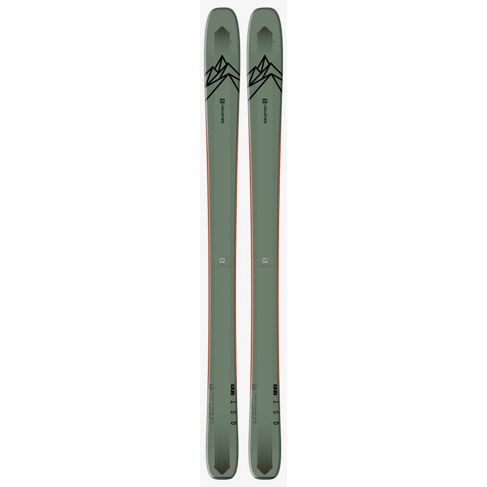 Ski Salomon N QST 106 OIL Green/Orang 2021 3 Ski Salomon N QST 106 OIL Green/Orang 2021
