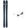 Ski Salomon N QST 99 Dark Blue 2021 + Fixations De Ski -Faction Shop Soldes ski salomon n qst 99 dark blue 2021 fixations de ski 1