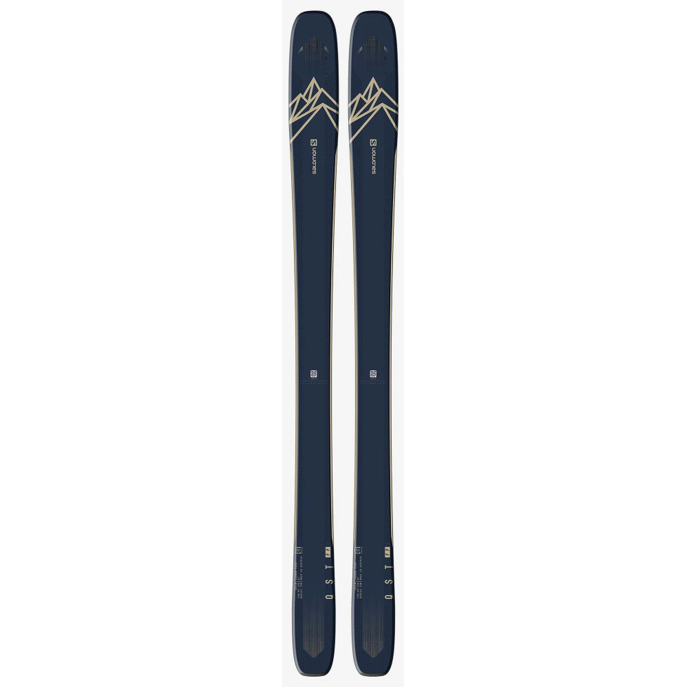 Ski Salomon N QST 99 Dark Blue 2021 3 Ski Salomon N QST 99 Dark Blue 2021