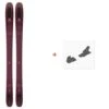 Ski Salomon N QST Lumen 99 2019 + Fixations De Ski -Faction Shop Soldes ski salomon n qst lumen 99 2019 fixations de ski 1