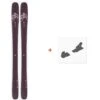 Ski Salomon N QST Lumen 99 2021 + Fixations De Ski -Faction Shop Soldes ski salomon n qst lumen 99 2021 fixations de ski 1