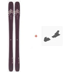 Ski Salomon N QST Lumen 99 2021 + Fixations De Ski