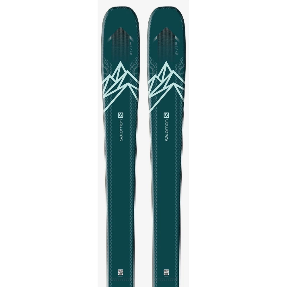 Ski Salomon N QST Lux 92 Blue Green/Light Blue 2021 5 Ski Salomon N QST Lux 92 Blue Green/Light Blue 2021 – Image 3