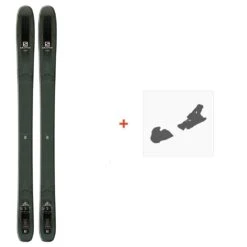Ski Salomon N Qst Stella 106 2019 + Fixations De Ski