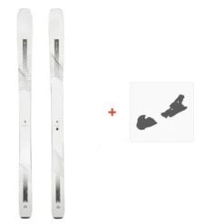 Ski Salomon N Stance W 94 White/Black 2023 + Fixations De Ski
